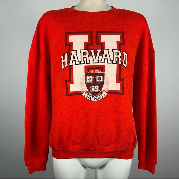 Harvard Crimson Crewneck Sweater Size S - Picture 1 of 10